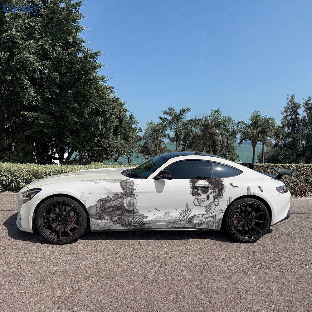 Car Accessories Bunnings - Train Head Bun Hair Skull Car