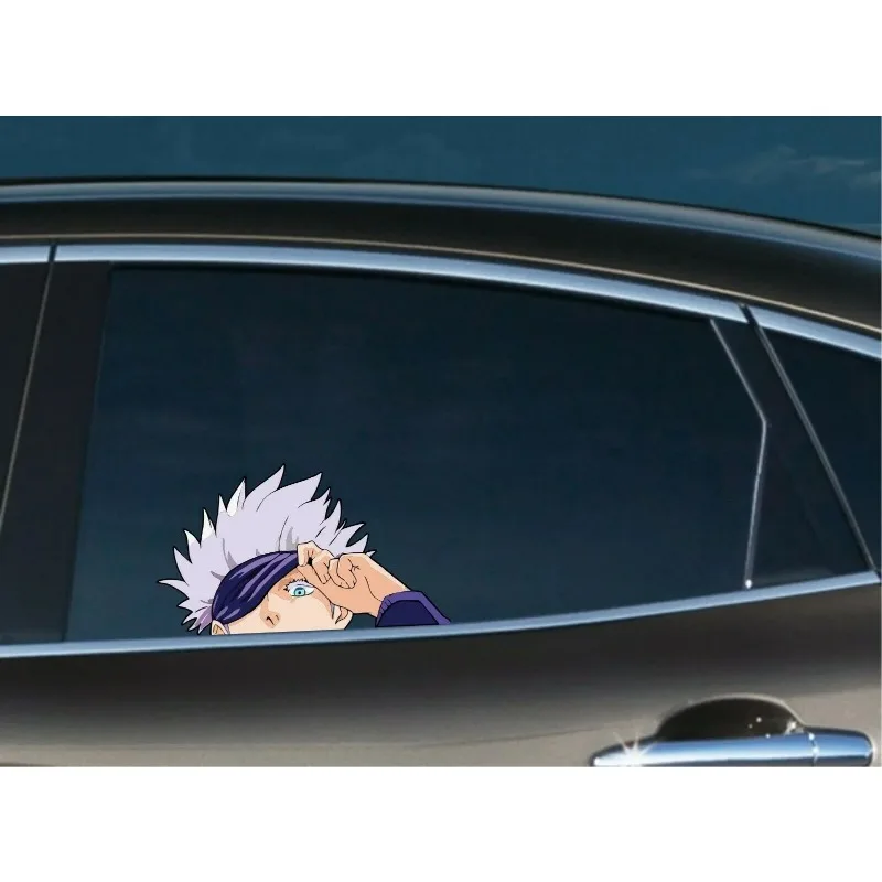 Car Accessories Nz - For 1Pair/2Pcs Satoru Gojo Peeker Peeking