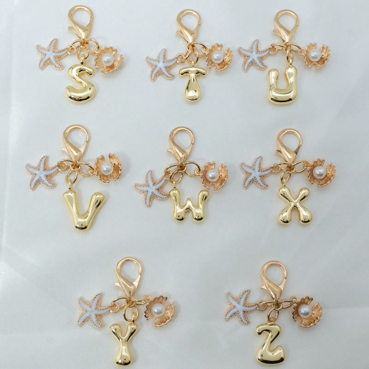 Car Accessories Shop - 1pc A-Z Letter Gold Bubble Alphabet