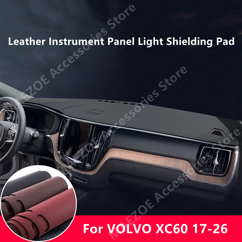 Volvo Car Accessories Xc60 - For VOLVO XC60 17-26 Leather Instrument