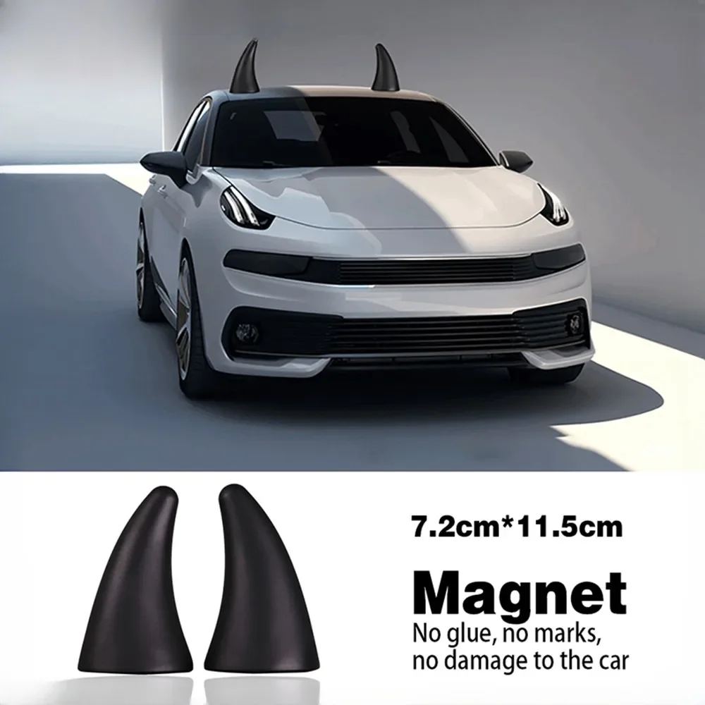 Car Accessories Nz - 1/2PCS 3D Devil Horn Car Roof