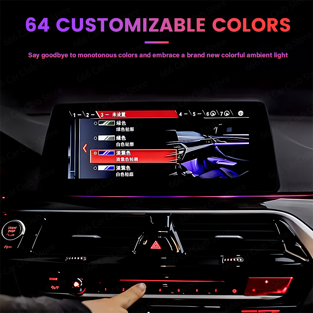 Upgrade 11 Colors to 64 Colors - Led Interior Ambient Light reseña y precio