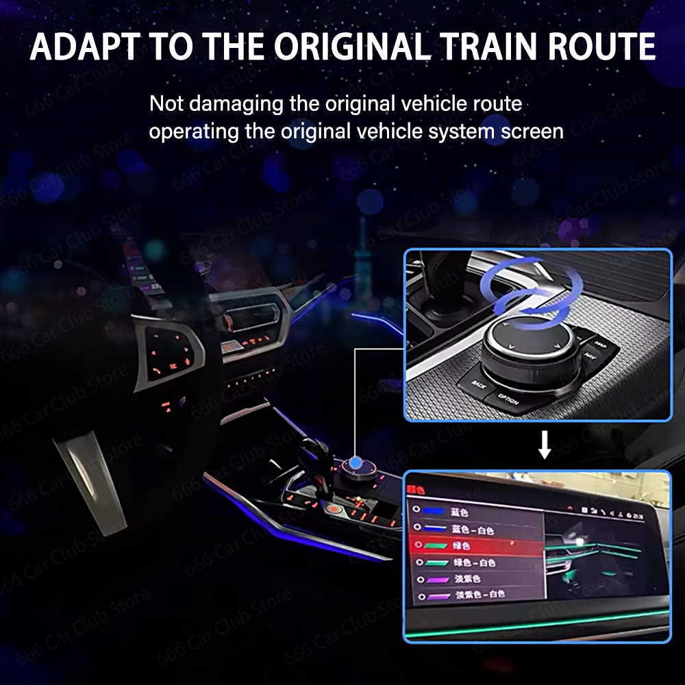 Upgrade 11 Colors to 64 Colors - Led Interior Ambient Light reseña y precio