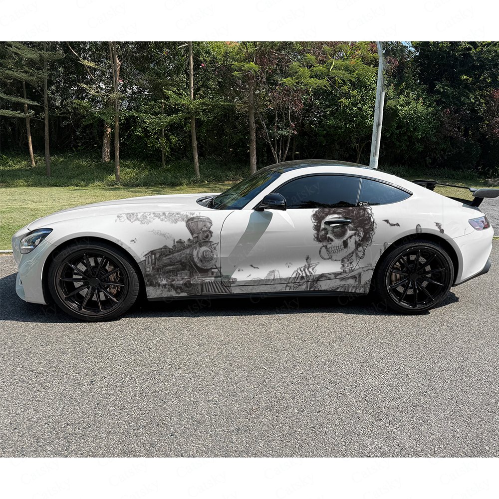 Train Head Bun Hair Skull Car  - Car Accessories Bunnings reseña y precio