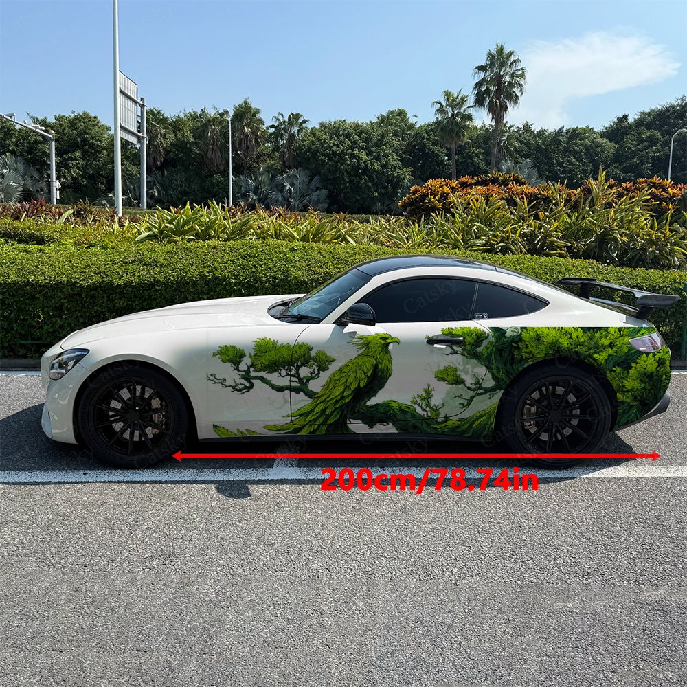 2pcs Forest Phoenix Green Natu - Car Accessories Phoenix reseña y precio