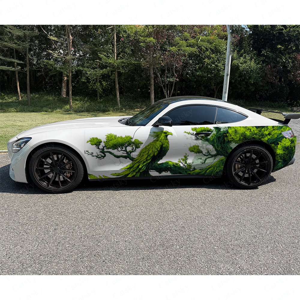 2pcs Forest Phoenix Green Natu - Car Accessories Phoenix reseña y precio