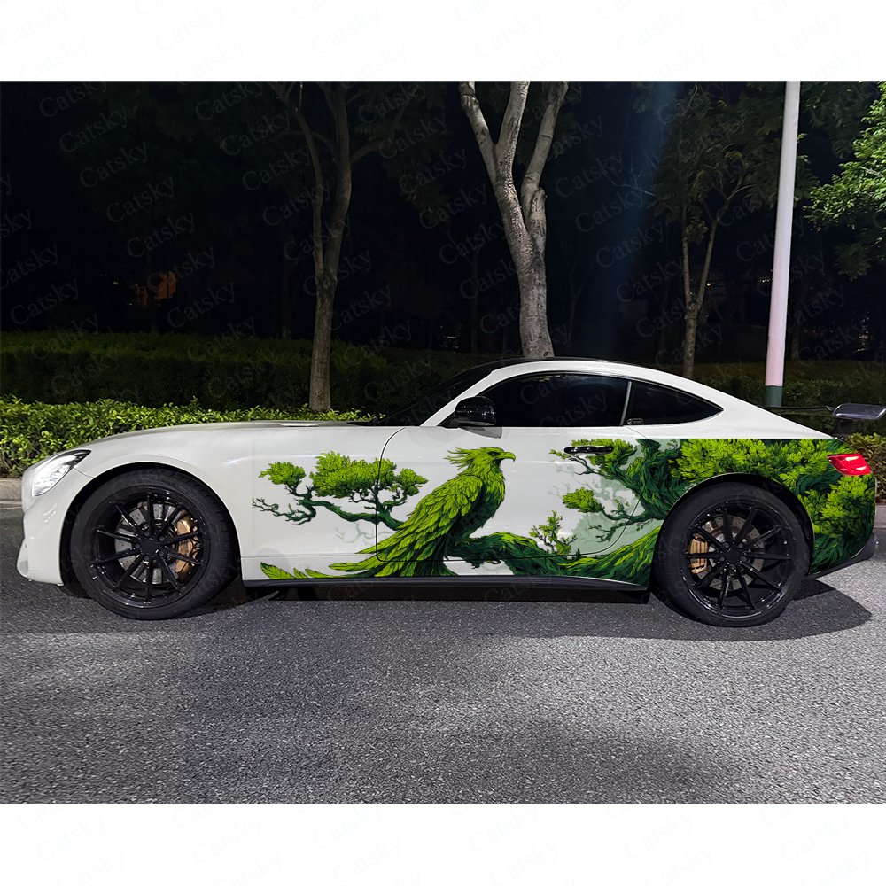 2pcs Forest Phoenix Green Natu - Car Accessories Phoenix reseña y precio