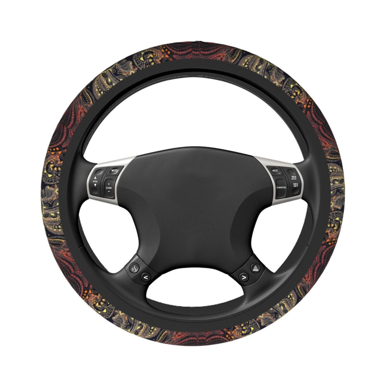 Phoenix Feather Print Steering - Car Accessories Phoenix reseña y precio