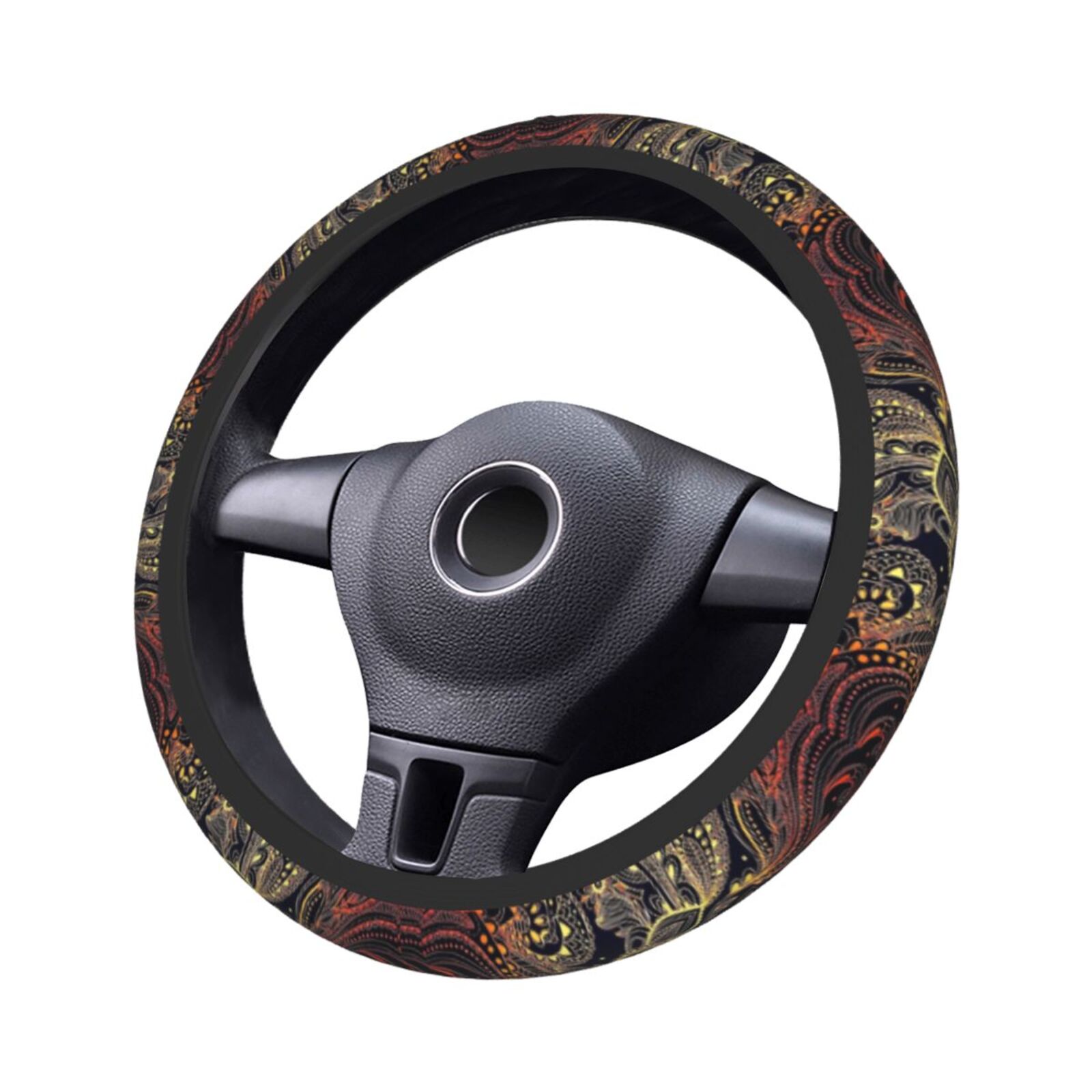 Phoenix Feather Print Steering - Car Accessories Phoenix reseña y precio