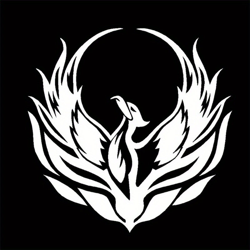 1pc Fire Phoenix motorcycle st - Car Accessories Phoenix reseña y precio