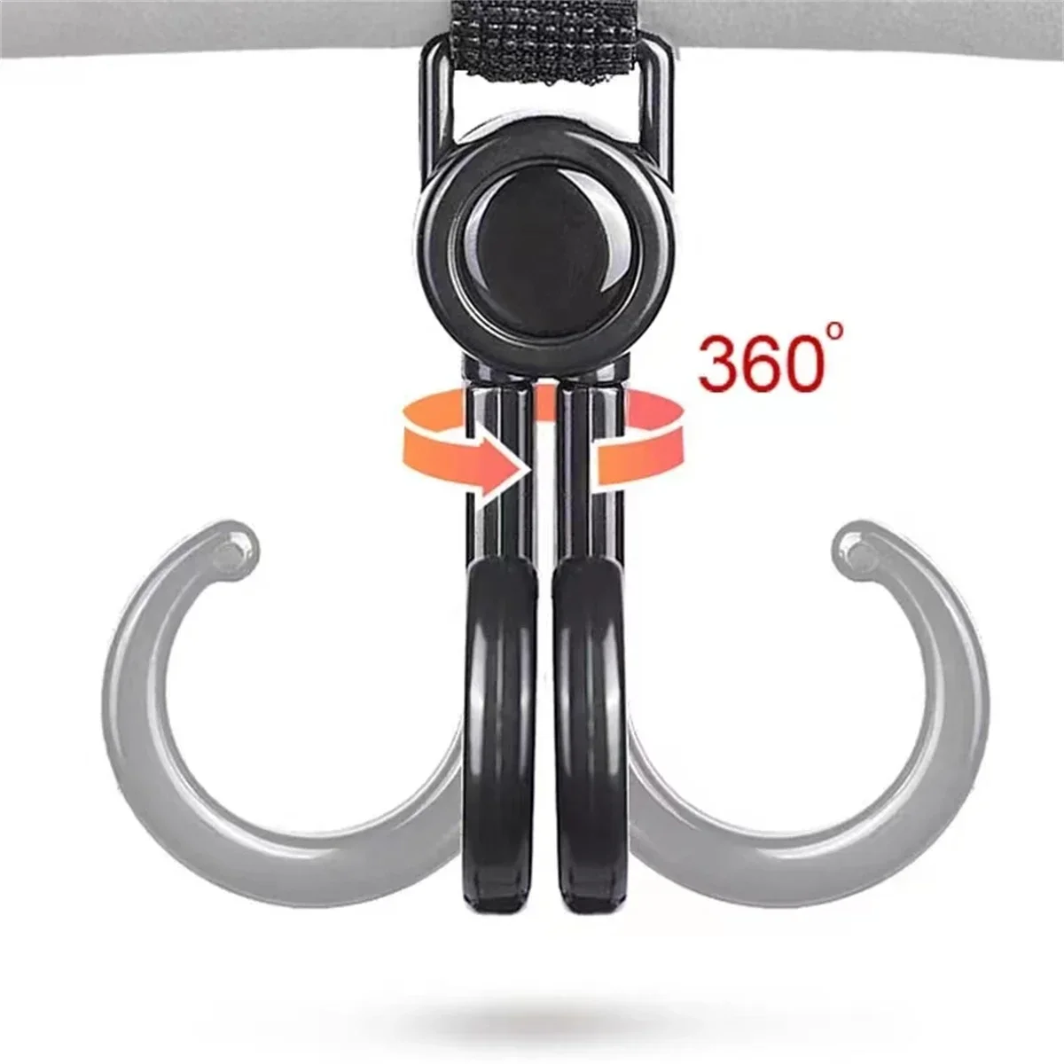 2PCS Hooks for Stroller Car Sh - Car Accessories Shop reseña y precio