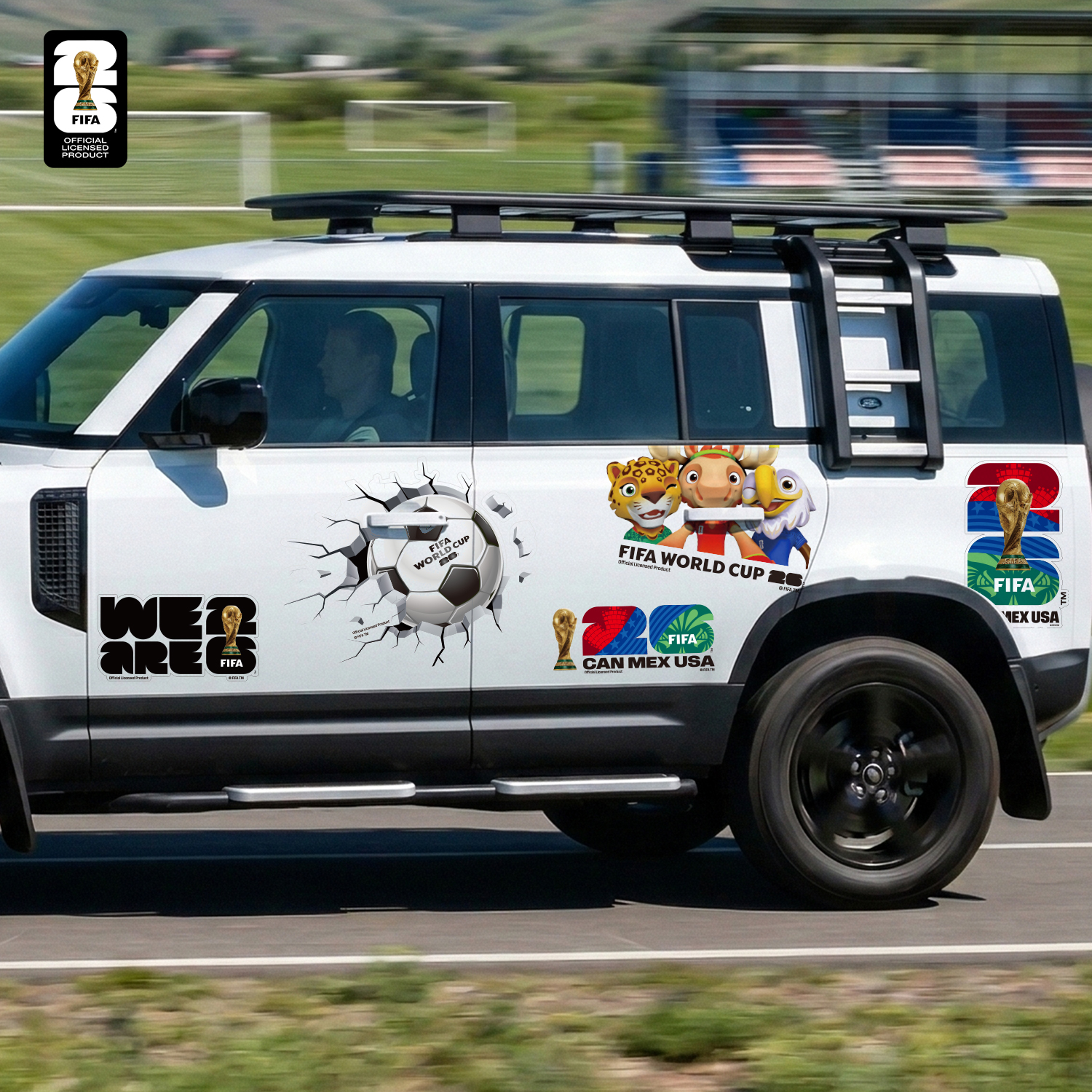 FIFA World Cup 2026 Car Decal  - Car Accessories Nz reseña y precio