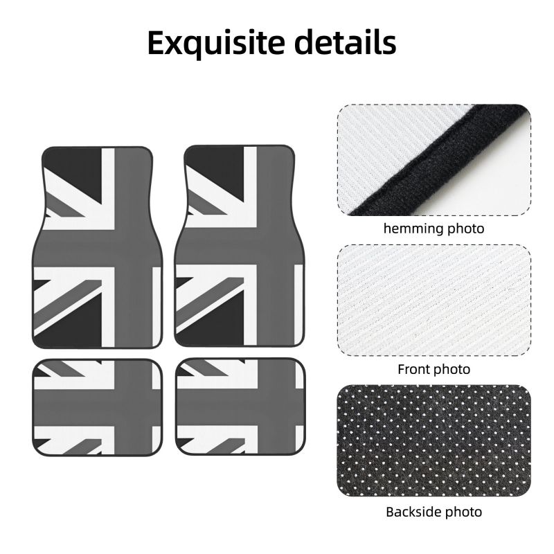 Custom Union Jack Car Floor Ma - Car Accessories Uk reseña y precio
