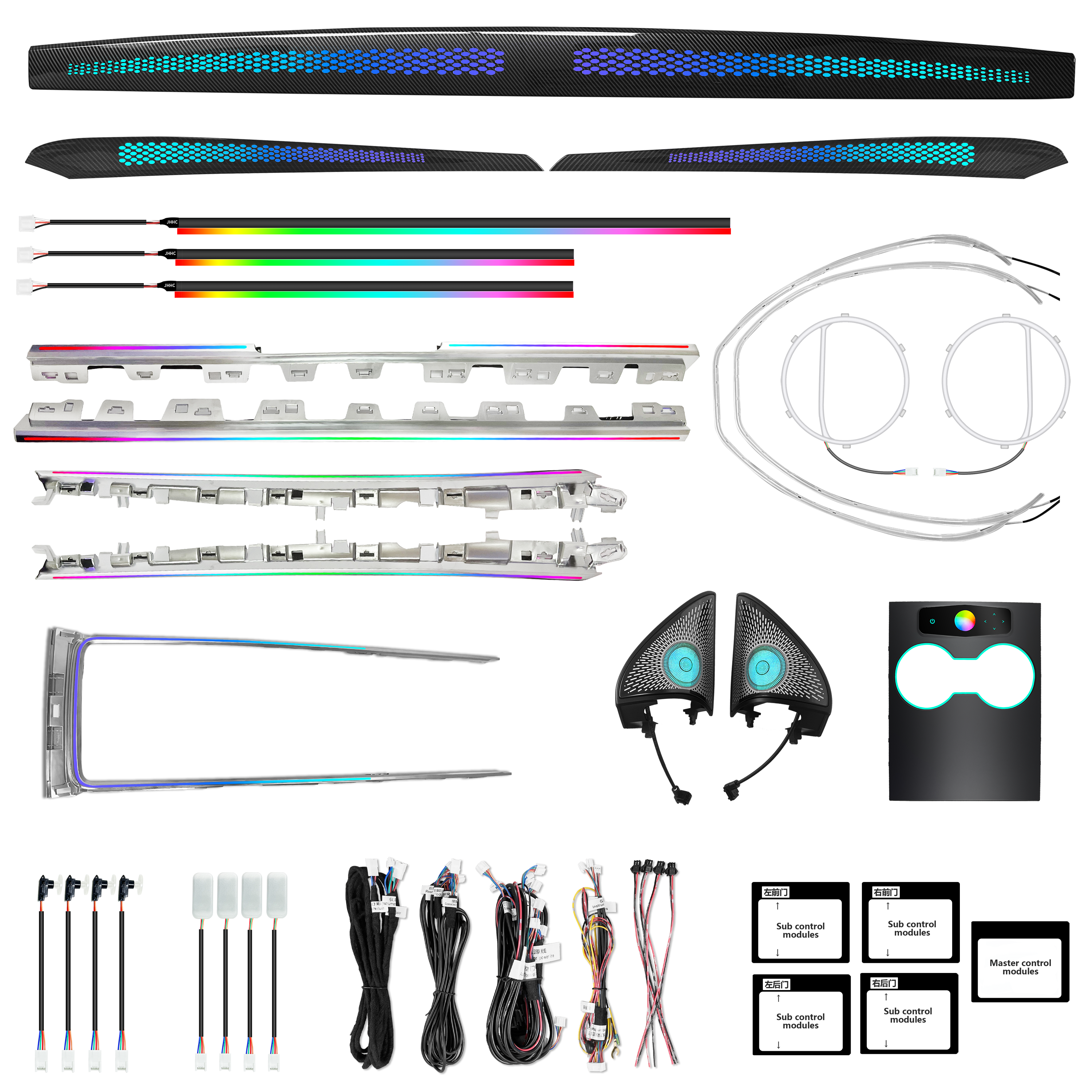Upgrade Symphony Led Car Inter - Led Interior Ambient Light reseña y precio