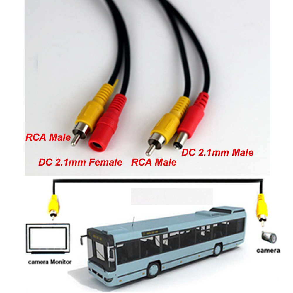 5M/10M/20M RCA Video AV DC Pow - Car Accessories Online reseña y precio