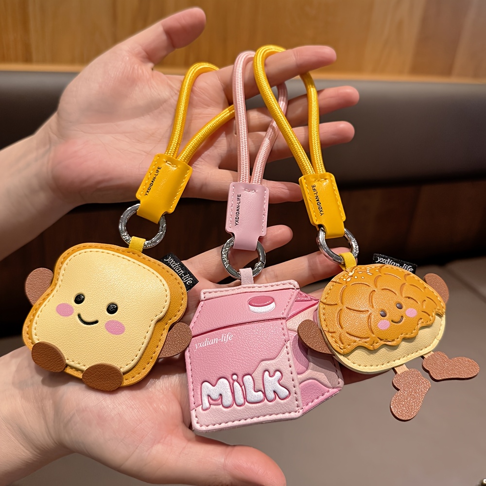 1 Cute PU leather keychain, to - Car Accessories Bunnings reseña y precio