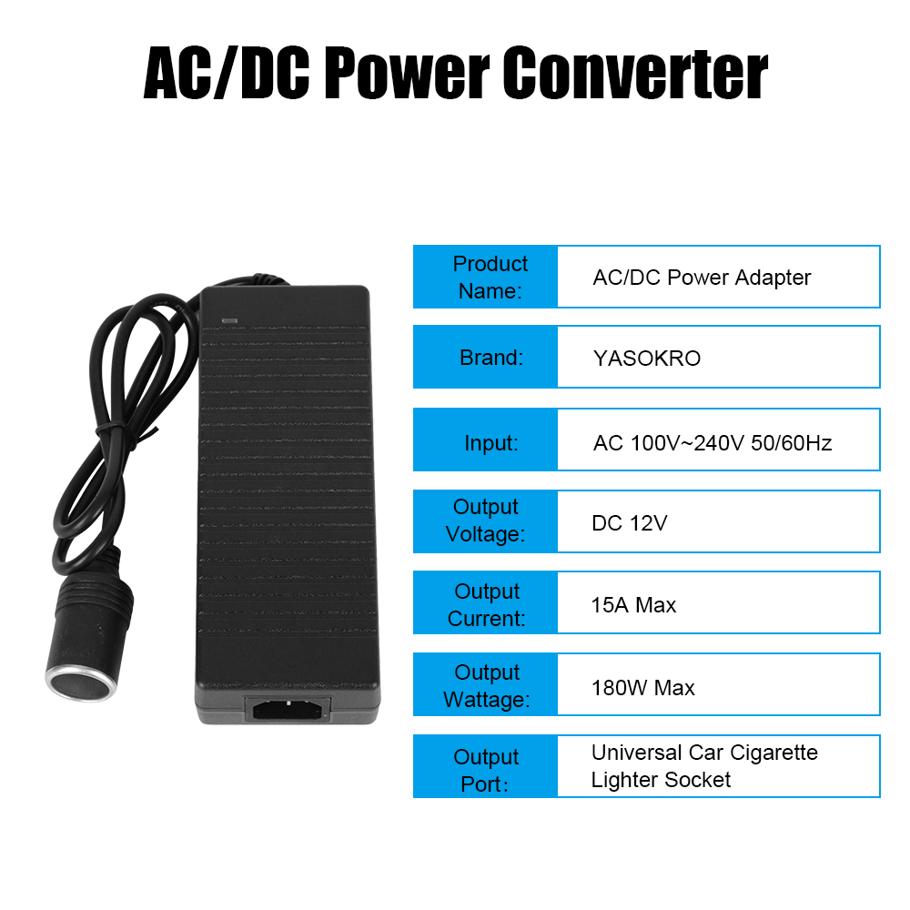 Cigarette Lighter Converter AC - Car Accessories Uk reseña y precio