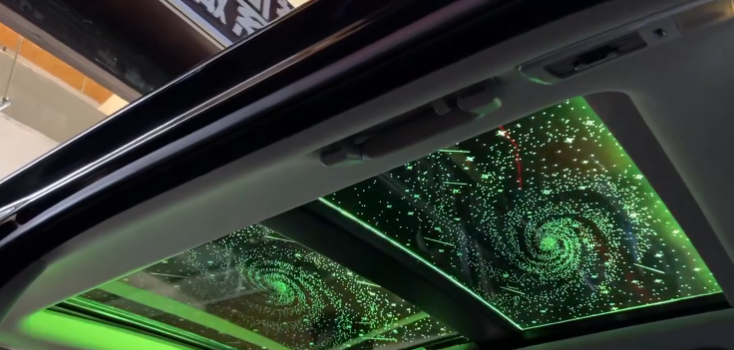 Double Skylight Sunroof Ambien - Led Interior Ambient Light reseña y precio