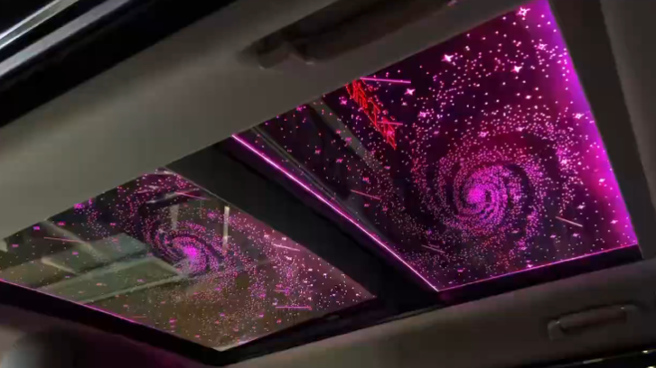 Double Skylight Sunroof Ambien - Led Interior Ambient Light reseña y precio