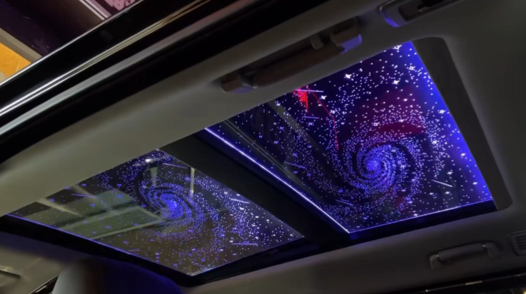 Double Skylight Sunroof Ambien - Led Interior Ambient Light reseña y precio