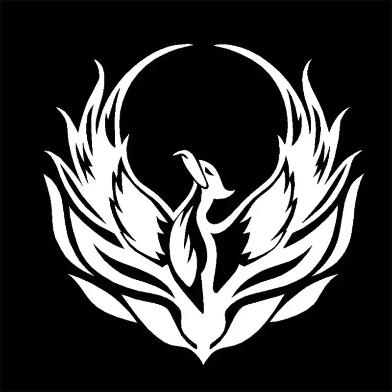 Flame Fire Phoenix Cool Car St - Car Accessories Phoenix reseña y precio