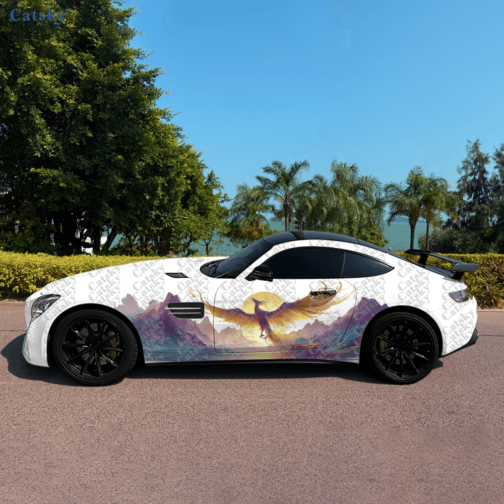 Fantasy Colorful Phoenix Car S - Car Accessories Phoenix reseña y precio