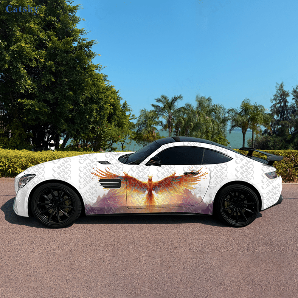 Fantasy Colorful Phoenix Car S - Car Accessories Phoenix reseña y precio