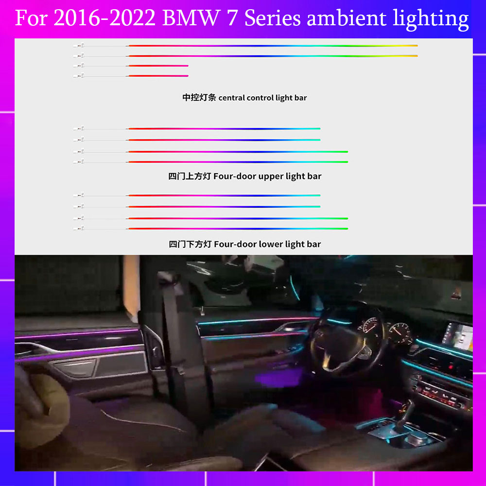 Ambient Lighting Kit for BMW 2 - Led Interior Ambient Light reseña y precio