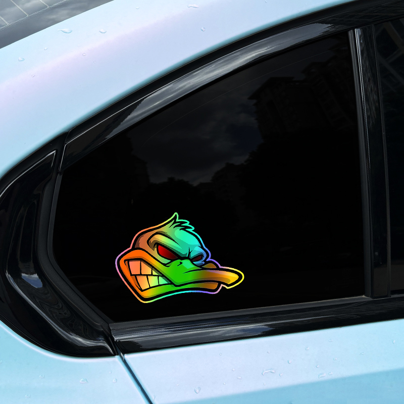 1PC Funny Cartoon Angry Duck H - Car Accessories Nz reseña y precio