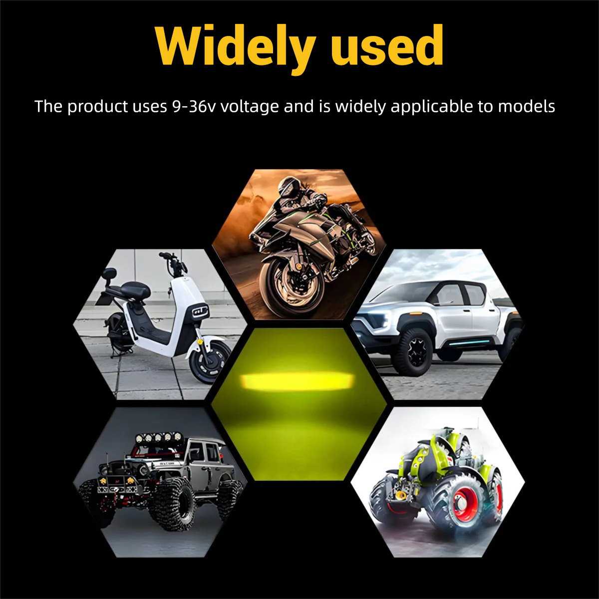 LED Headlights Bumper Lights L - Car Accessories Online reseña y precio