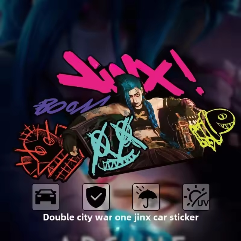 Arcane Jinx Graffiti Reflectiv - Car Accessories Nz reseña y precio