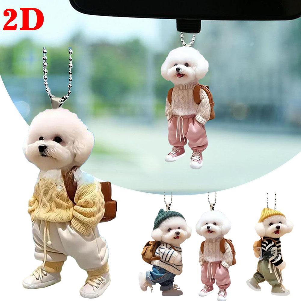 Creative Puppy Backpack 2D Rea - Car Accessories Mirror Hanging reseña y precio