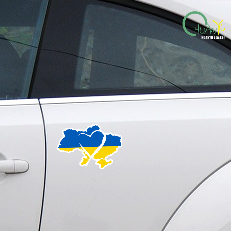 Sign Car Sticker Ukraine Sunfl - Car Accessories Uk reseña y precio