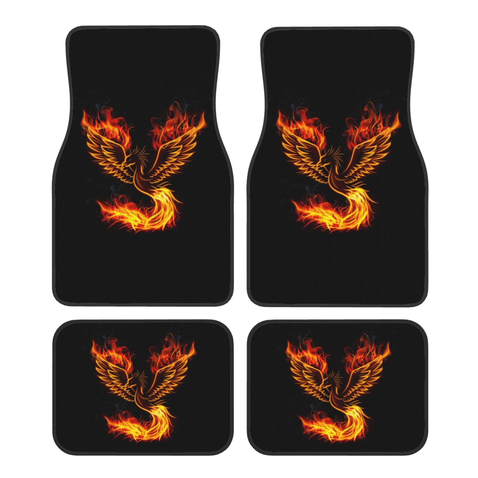 Flame Bird Fire Phoenix Print  - Car Accessories Phoenix reseña y precio