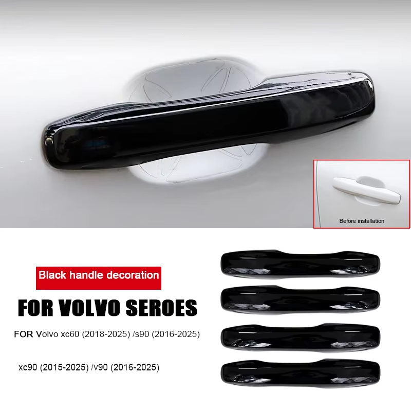 For Volvo car door handle deco - Volvo Car Accessories Xc60 reseña y precio