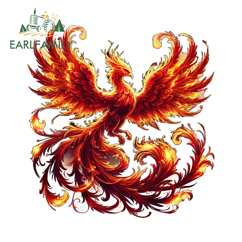 EARLFAMILY Phoenix Car Sticker - Car Accessories Phoenix reseña y precio