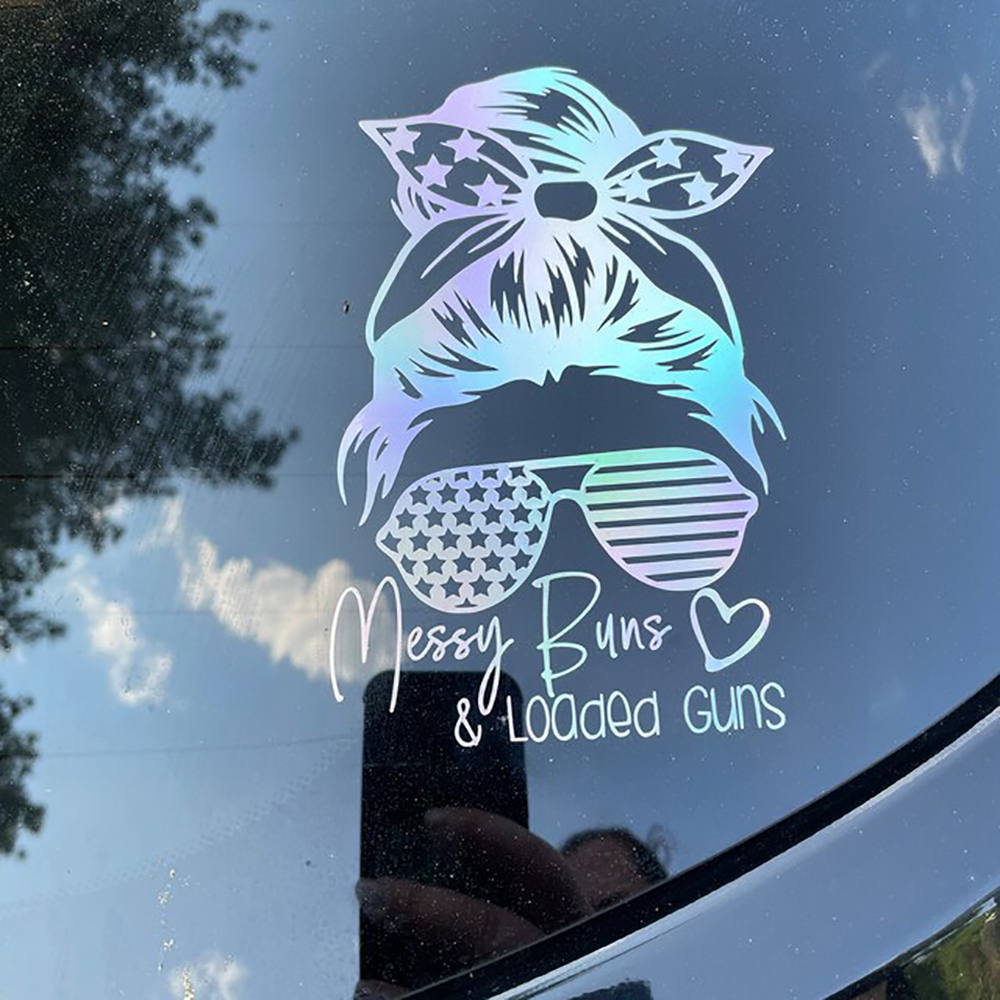 Messy Buns and Loaded Guns US  - Car Accessories Bunnings reseña y precio