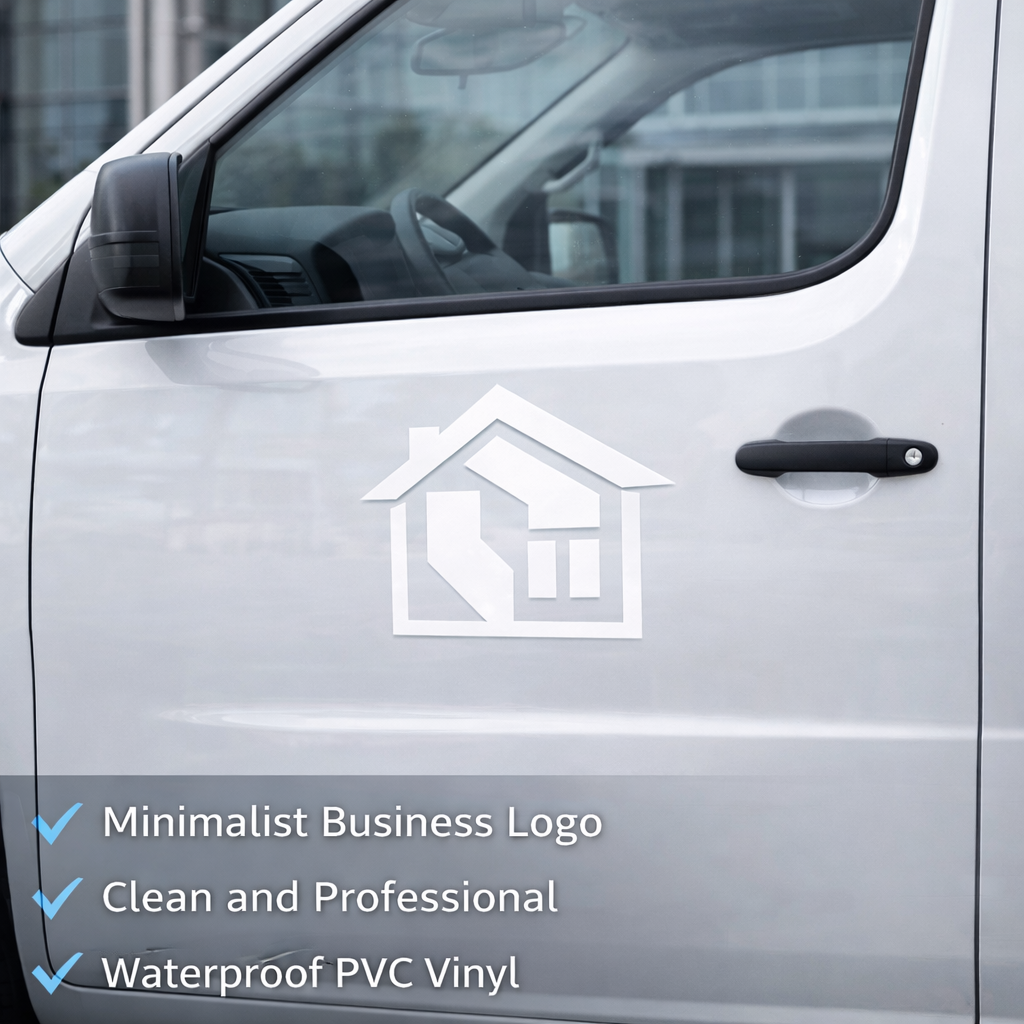 Custom Business Logo Sticker – - Car Accessories Nz reseña y precio