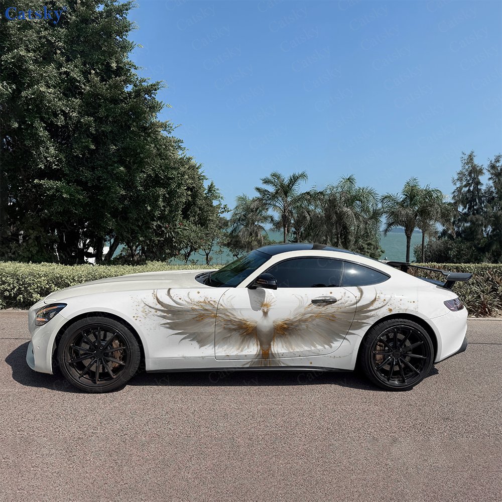 2pcs Mythical Golden Speckle P - Car Accessories Phoenix reseña y precio