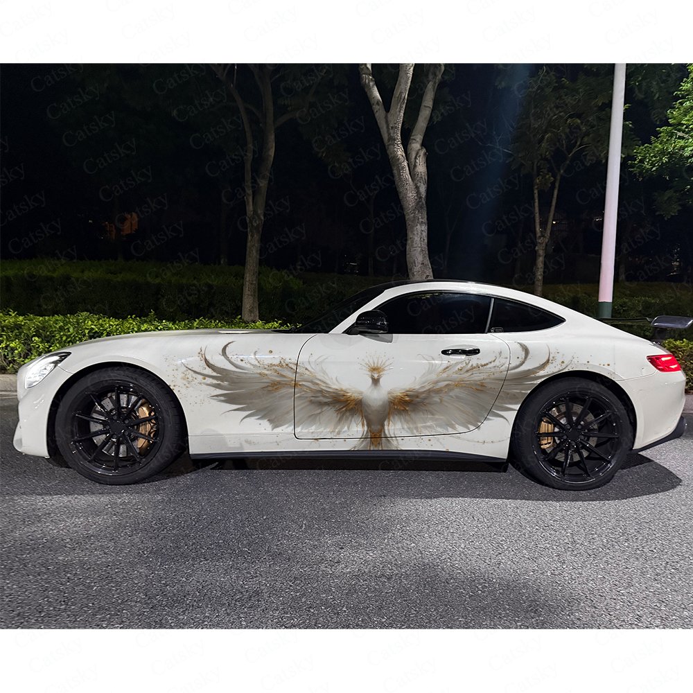 2pcs Mythical Golden Speckle P - Car Accessories Phoenix reseña y precio