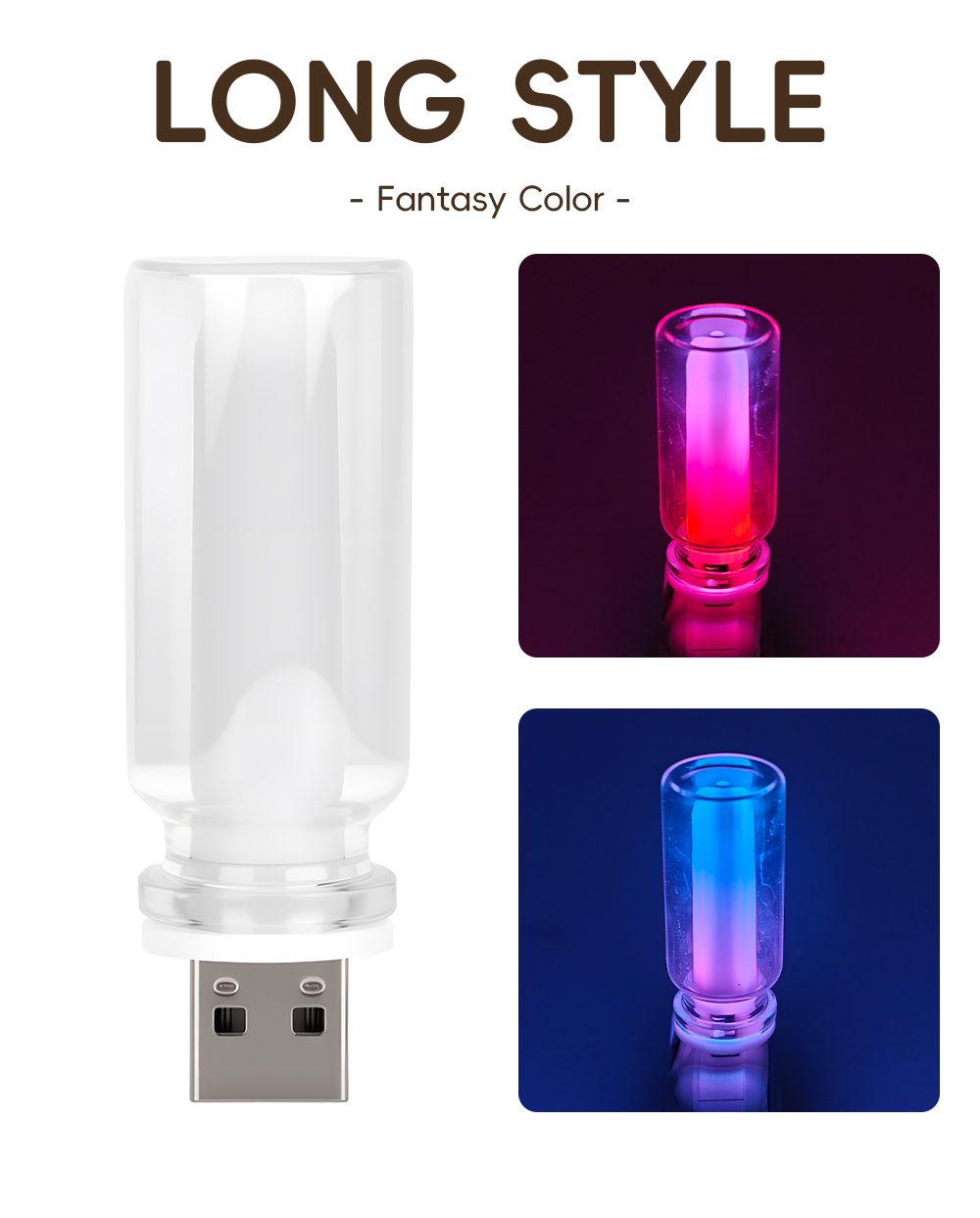 USB LED Flash Candles Light Bu - Led Interior Ambient Light reseña y precio