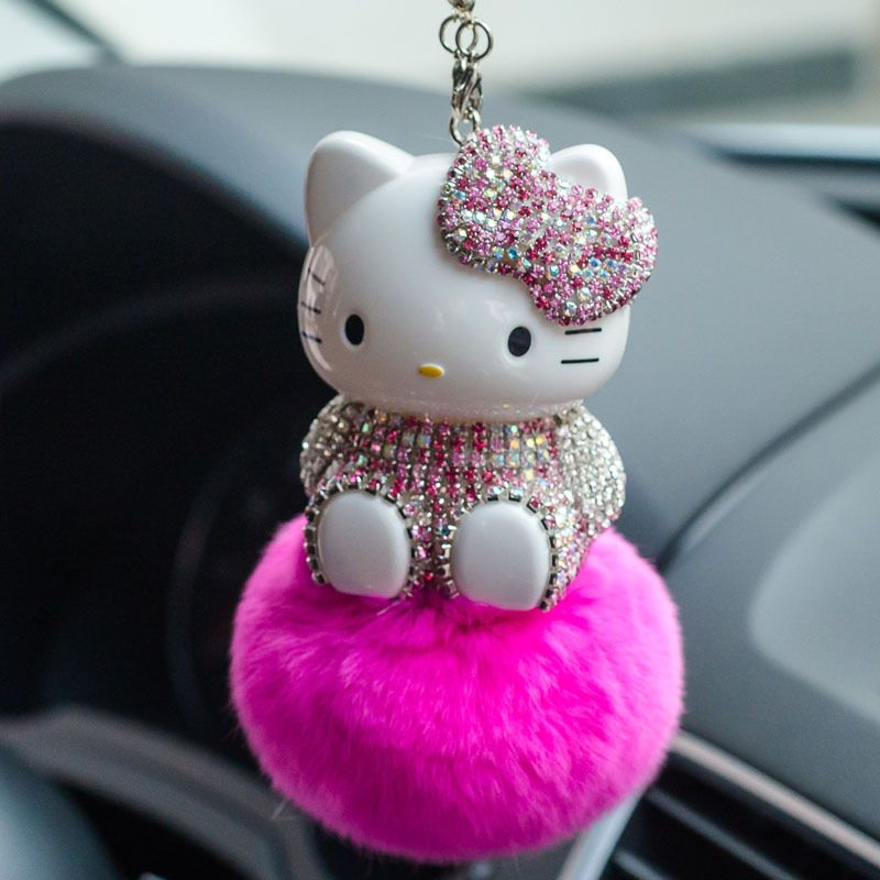 Hello Kitty Car Pendant Decora - Car Accessories Mirror Hanging reseña y precio