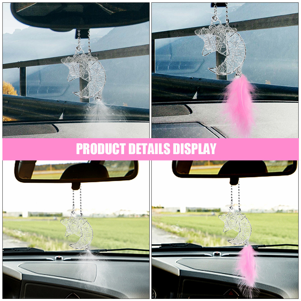 2Pcs Dreamcatcher Car Ornament - Car Accessories Mirror Hanging reseña y precio