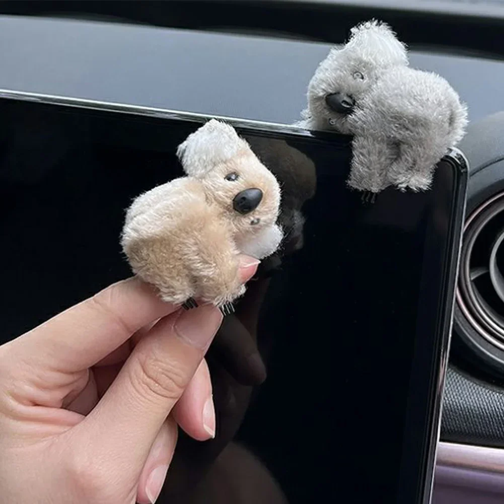 2PCS Cute Plush Koala Rearview - Car Accessories Mirror Hanging reseña y precio