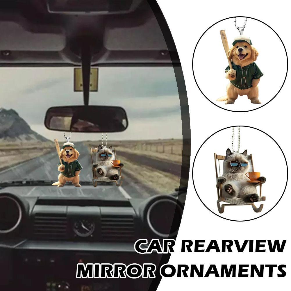 2D Acrylic Car Pendant Univers - Car Accessories Mirror Hanging reseña y precio