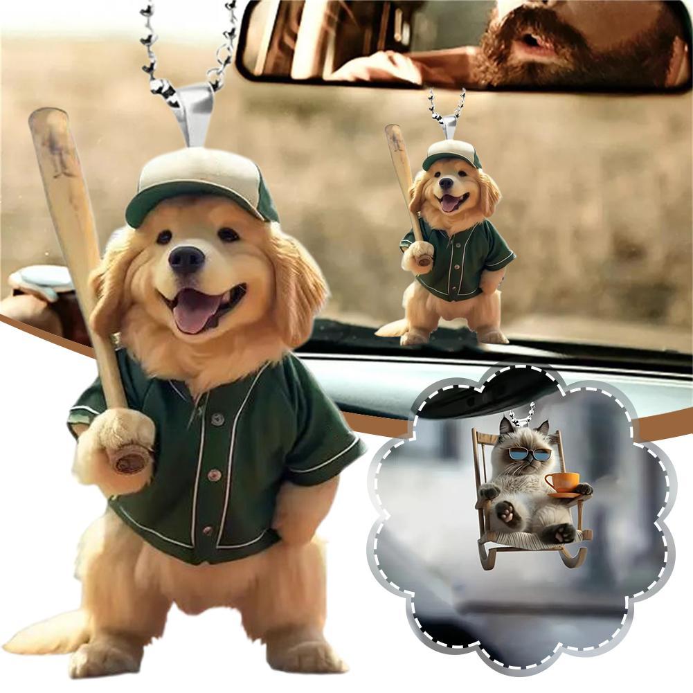 2D Acrylic Car Pendant Univers - Car Accessories Mirror Hanging reseña y precio