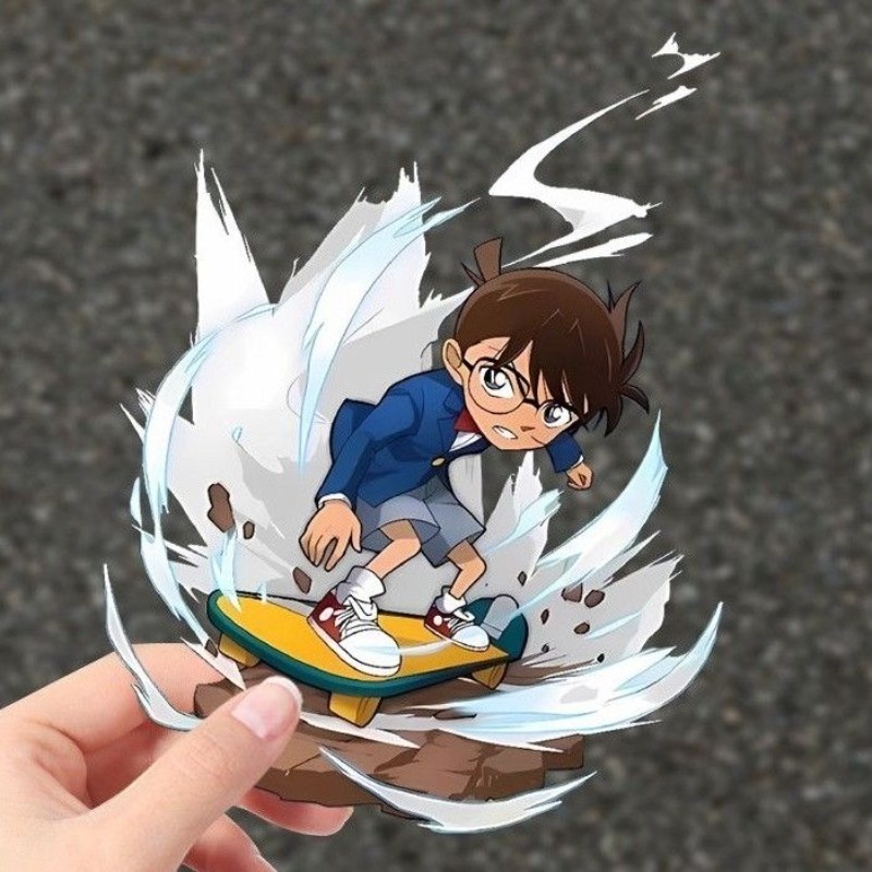 Detective Conan Cartoon Skateb - Car Accessories Nz reseña y precio