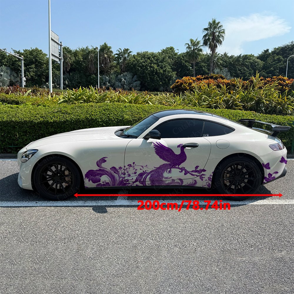 2pcs Graceful Mythical Phoenix - Car Accessories Phoenix reseña y precio