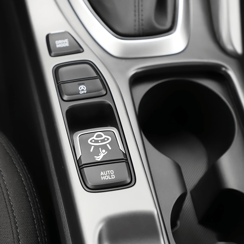 Universal 2Pcs UFO Blank Butto - Car Accessories Nz reseña y precio