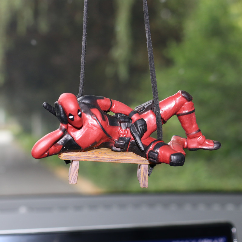 Marvel Deadpool Car Rearview M - Car Accessories Mirror Hanging reseña y precio